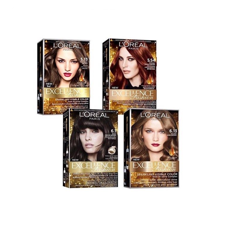  Thuốc Nhuộm Tóc LOreal Excellence Fashion (TO2206 TO2207 TO2209 TO2210) 