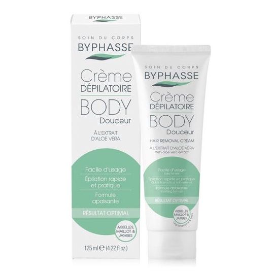  Kem tẩy lông Byphasse Aloe Vera 125ml - MP8348 