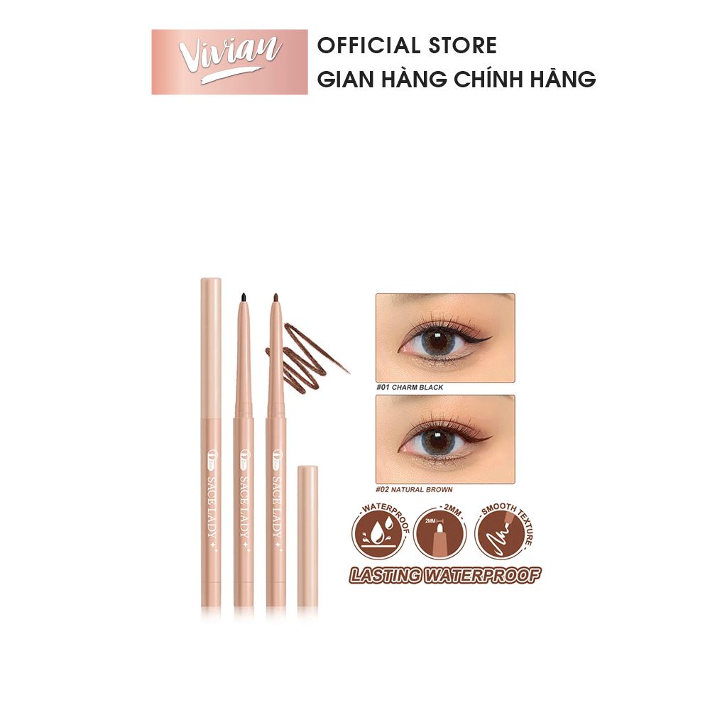  Chì kẻ mí Sace Lady SL353 (MP8638  MP8639) 