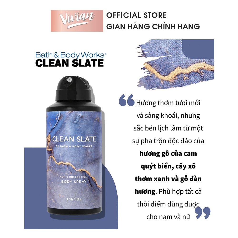  Xịt toàn thân Bath & Body Works 104g (MP7894) 