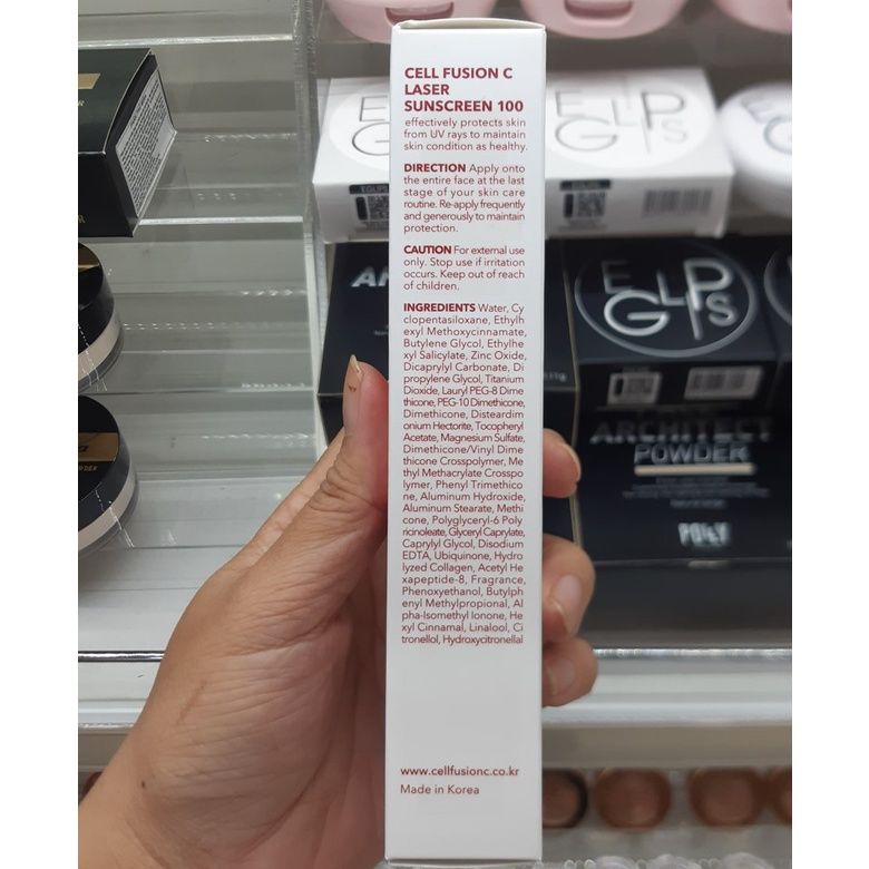  Kem chống nắng ngừa lão hóa Cell Fusion C Laser Sunscreen 100 (50ml) - MP8204 