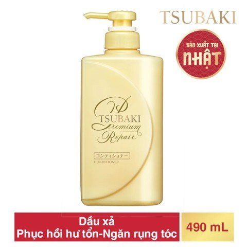 Dầu xả phục hư tổn Tsubaki 490ml (16822)