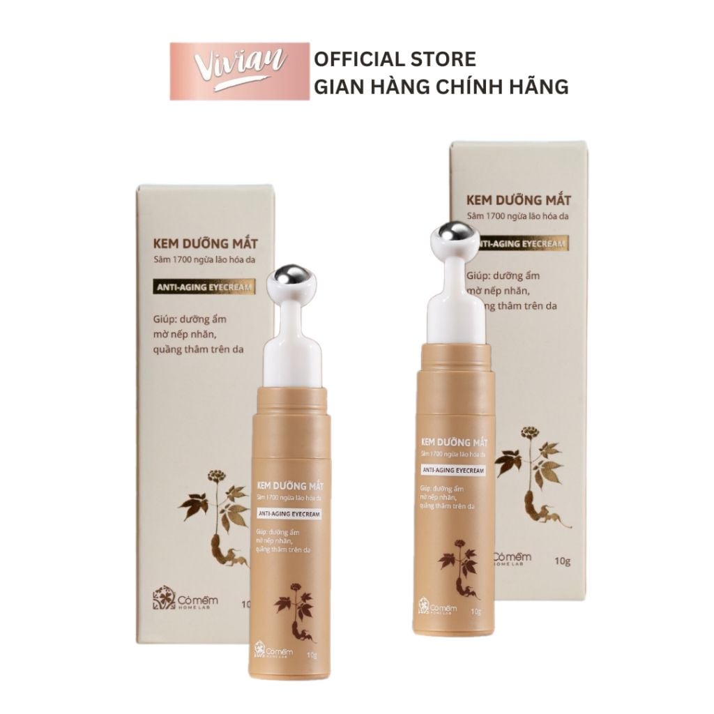  Kem dưỡng mắt sâm 1700 giảm thâm bọng mắt và ngừa nếp nhăn Cỏ Mềm 10g (MP9197) 