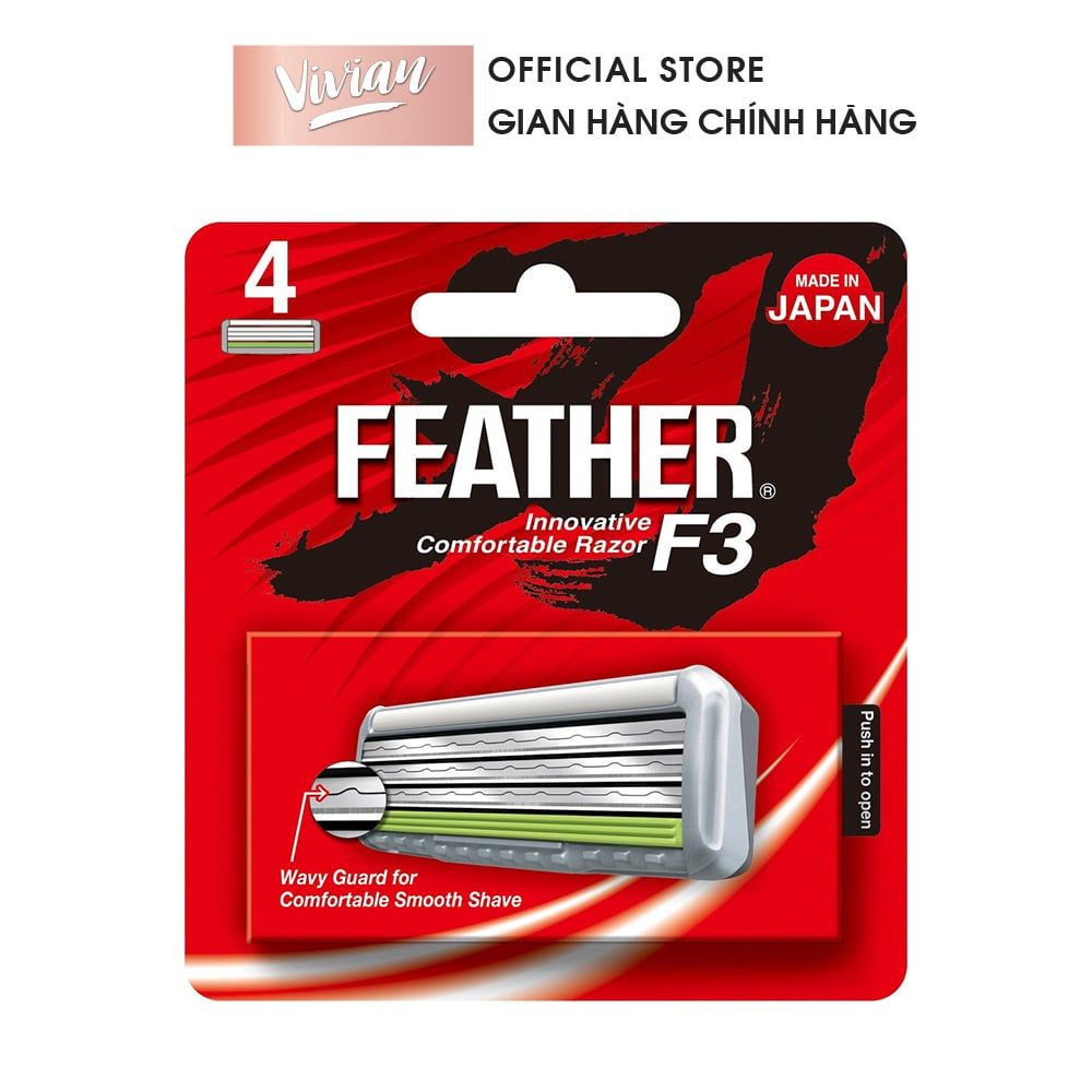  Lưỡi dao cạo Feather F3 (MP6641) 