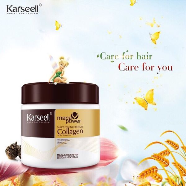 Kem Hấp dầu phục hồi Collagen Karseell 500ml