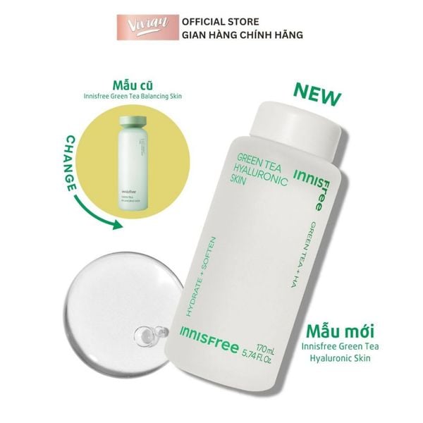  Nước cân bằng độ ẩm Innisfree Trà xanh 170ml (MP9232) 