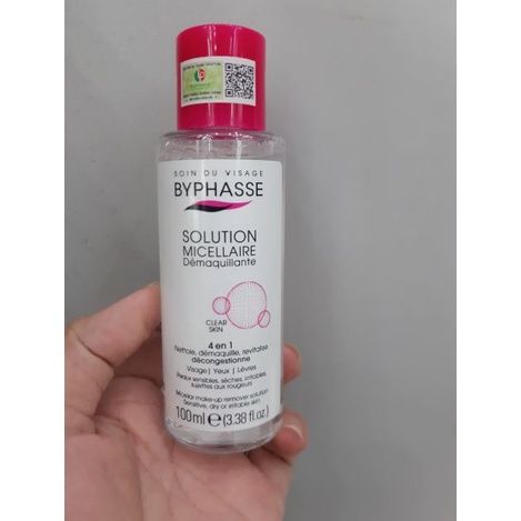  Nước tẩy trang Byphasse cho mọi loại da 100ml (Hồng) - MP8347 