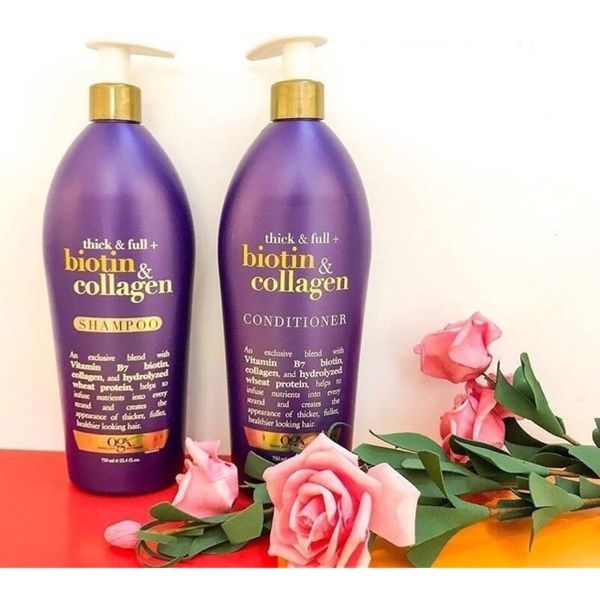 Dầu Xả OGX Biotin & Collagen 1.18L