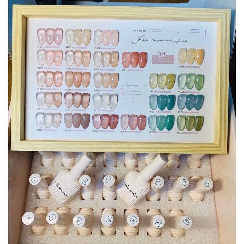  Sơn gel màu Aivennhiy (Màu 19 - 36) 