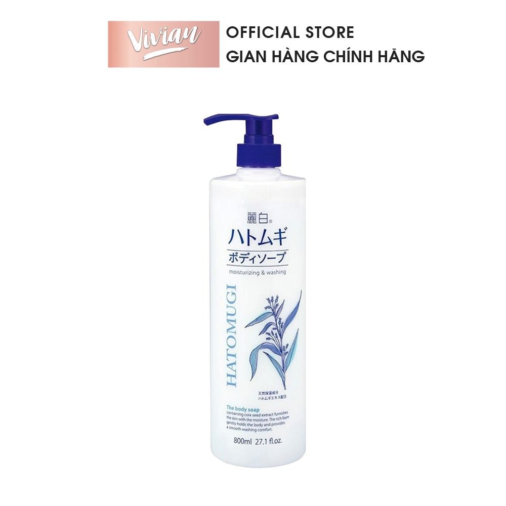  Sữa tắm Hatomugi 800ml (MP8229) 