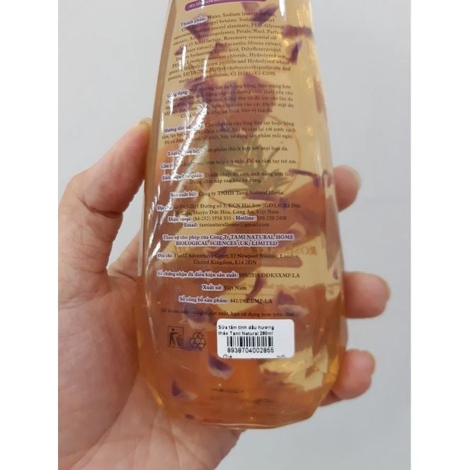  Sữa tắm tinh dầu hương thảo Tami Natural 260ml (MP7972) 