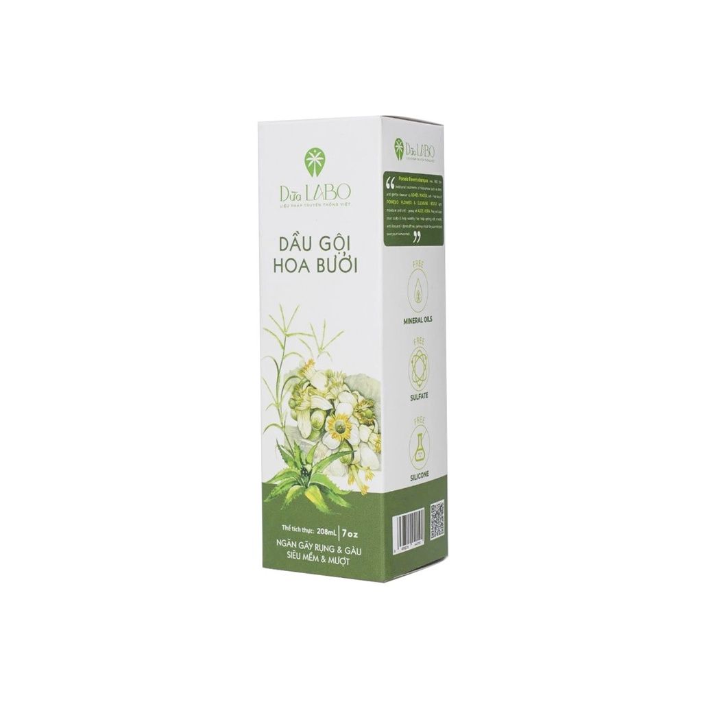  Dầu gội hoa bưởi Dừa LABO 208ml (MP8134) 
