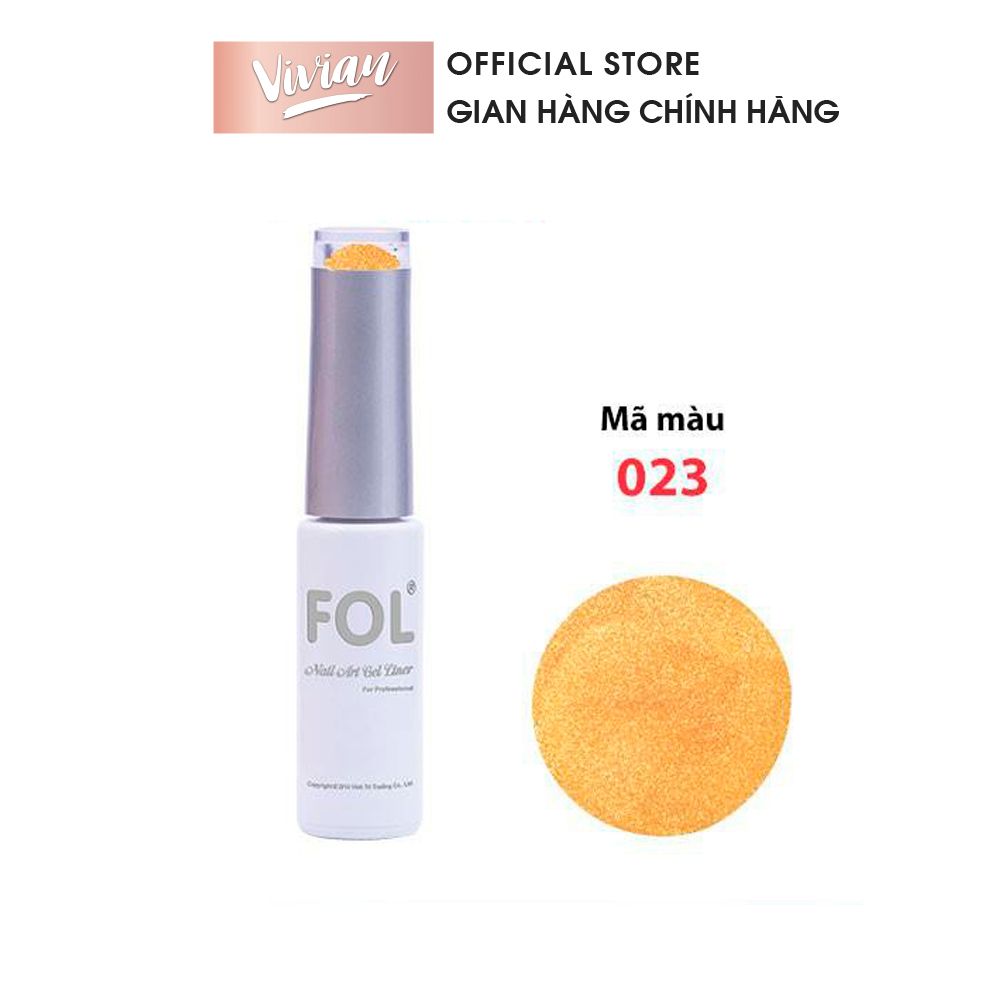  Cọ Nét Gel Fol màu 04 - 29 (Sơn vẽ nét gel Fol) 