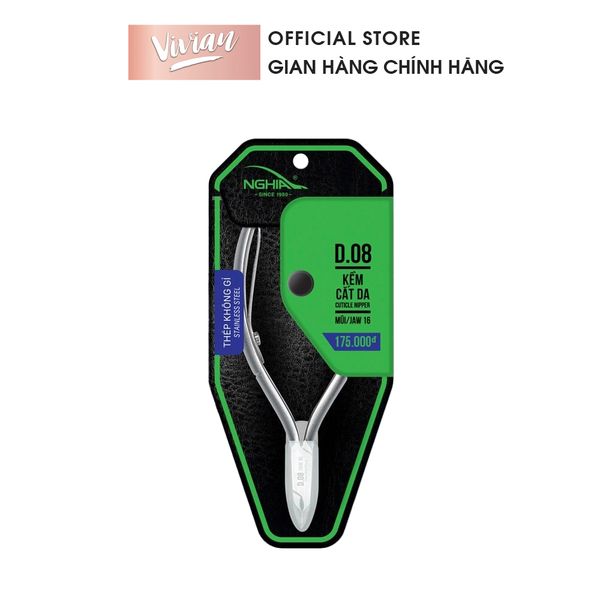 Kềm cắt da D.08 Kềm Nghĩa thép không gỉ