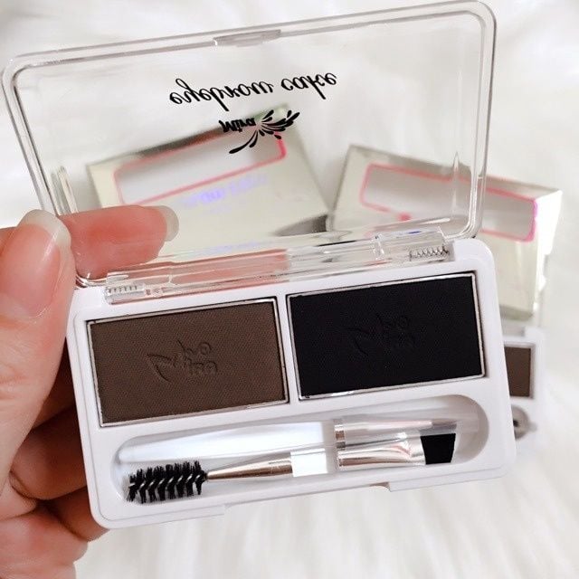  Bột kẻ mày 2 ngăn Mira Eyebrow Cake Hàn Quốc 7g (MP2182) 