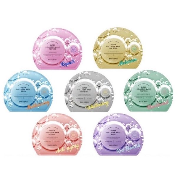  Mặt nạ HQ BNBG Super Collagen (MP8476 MP8477 MP8478 MP8479 MP8480 MP8481 MP8482) 