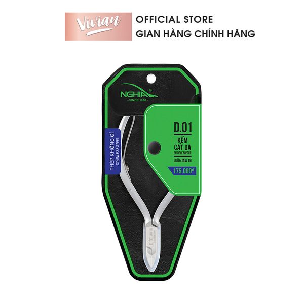 Kềm cắt da D.01 Kềm Nghĩa thép không gỉ