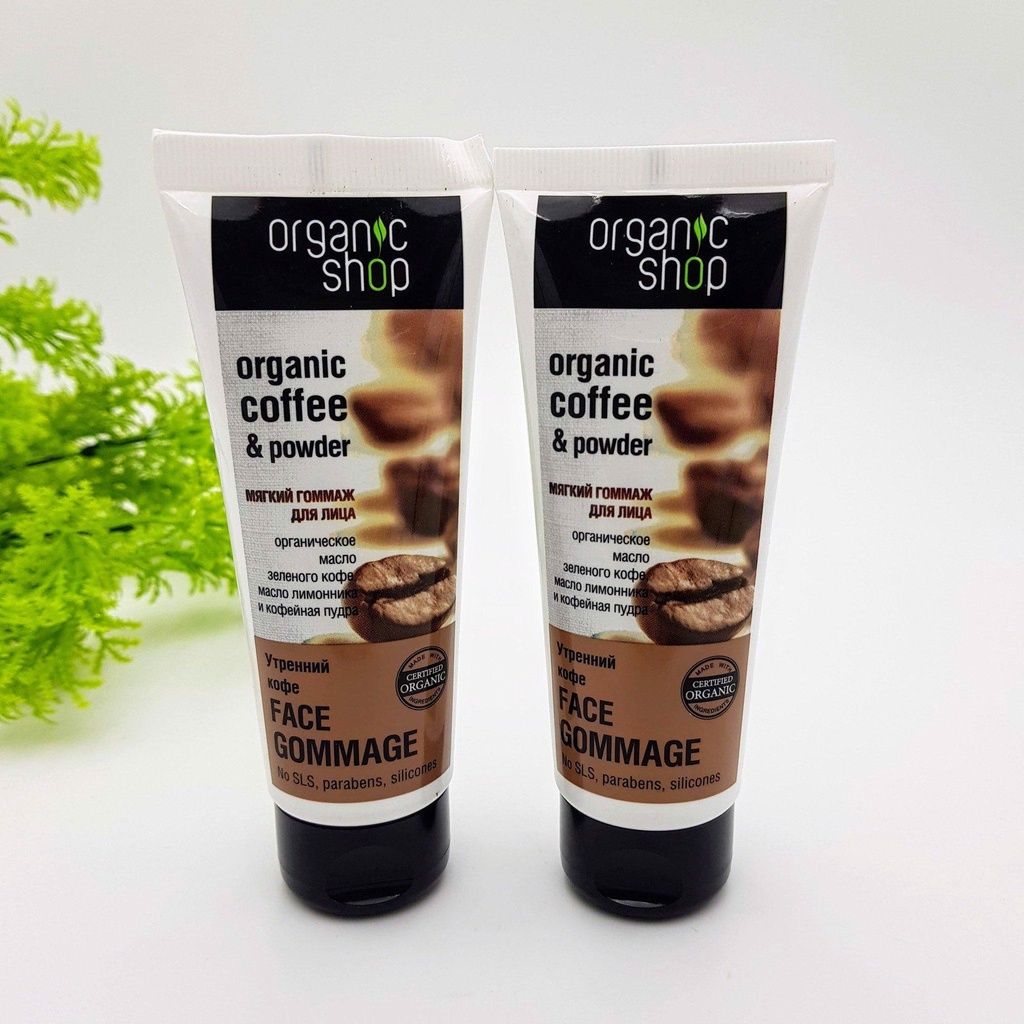  Tẩy tế bào chết Organic Shop cho da mặt (MP5796) 