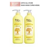  Gội, xả Biotin & Collagen Vàng - siêu mềm mượt 1000ml (MP7874) 