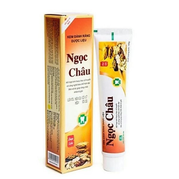 Kem Đánh Răng Dược Liệu Ngọc Châu Truyền Thống 170g