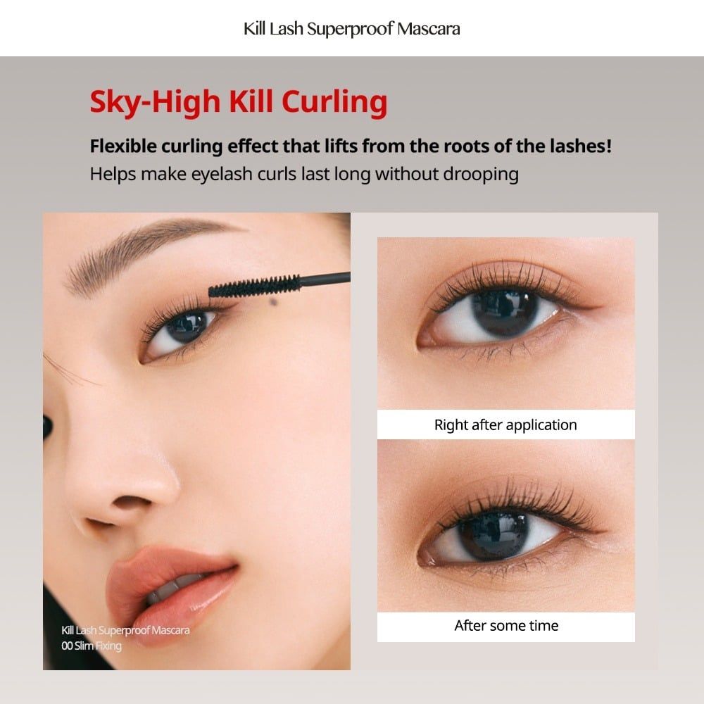  Mascara chống trôi Clio Kill Lash Superproof (MP8226  MP8227) 