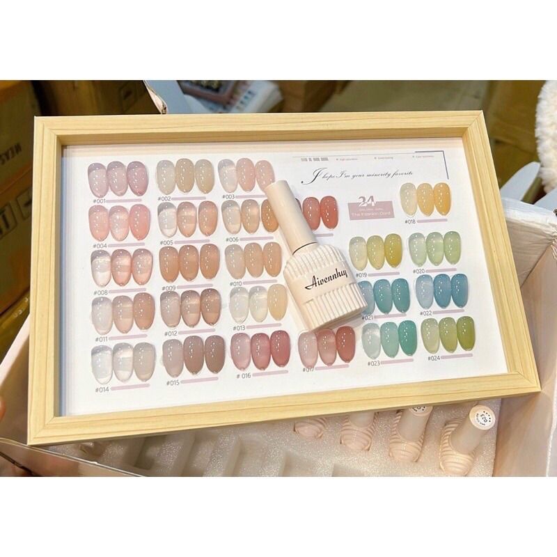  Sơn gel màu Aivennhiy (Màu 01 -18) 