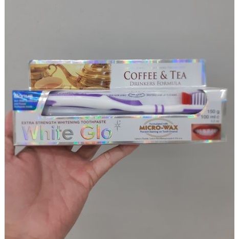 Kem Đánh Răng Cho Người Uống Trà, Cafe White Glo 150g