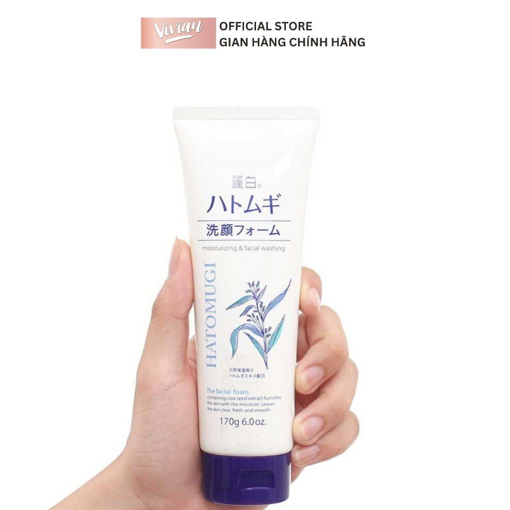  Sữa rửa mặt Hatomugi 130g (MP7726) 