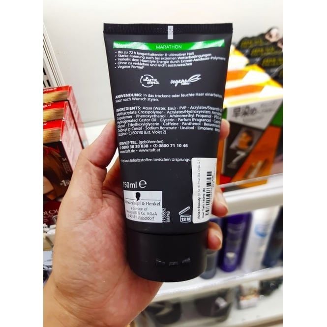  Gel vuốt tóc Taft 150ml (6) (MP6627) 