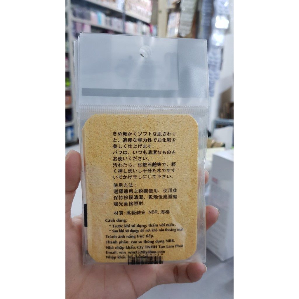  Bông rửa mặt bọt biển Mastic (MP0040) 