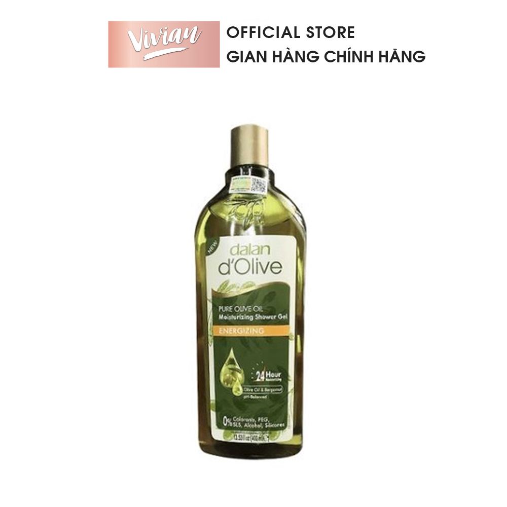  Sữa tắm dưỡng ẩm Dalan D’Olive 400ml - Energizing - MP8357 