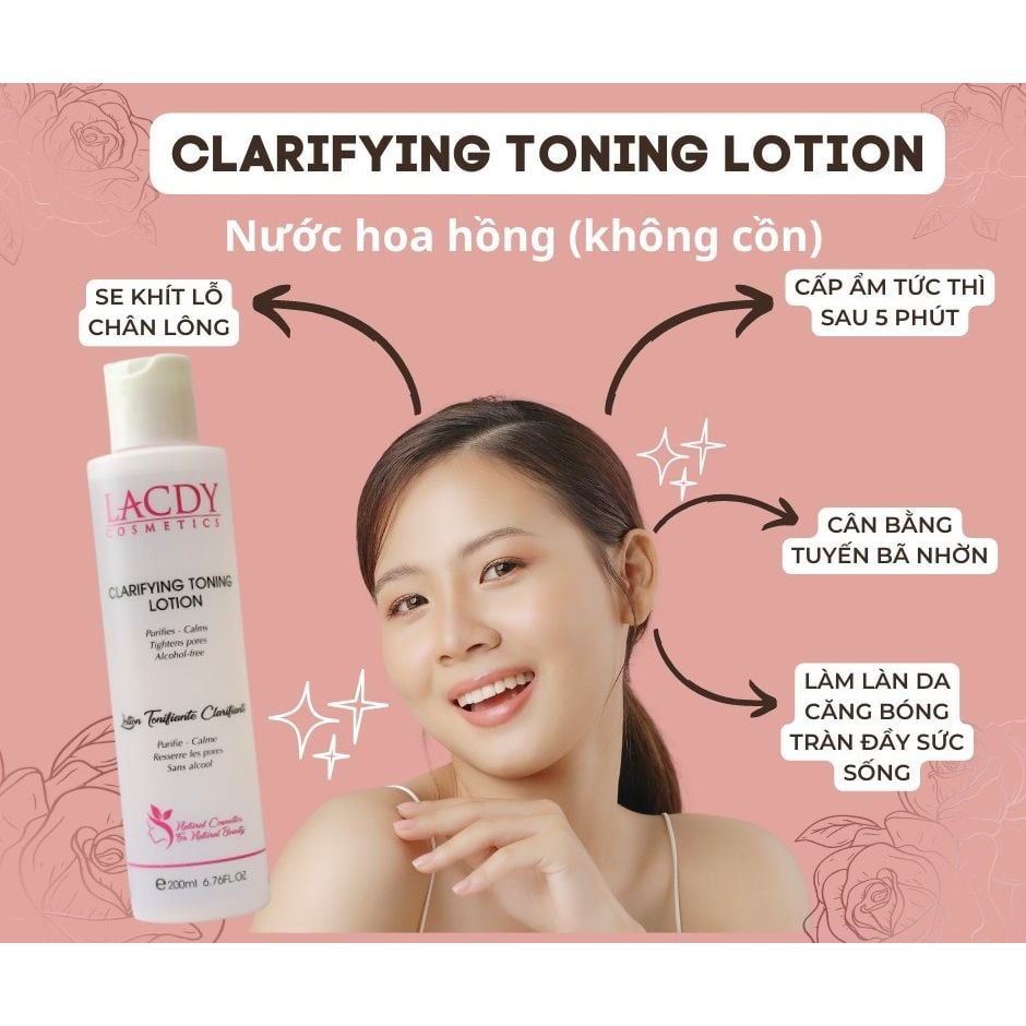  Nước hoa hồng Lacdy 200ml - L501 (MP8750) 