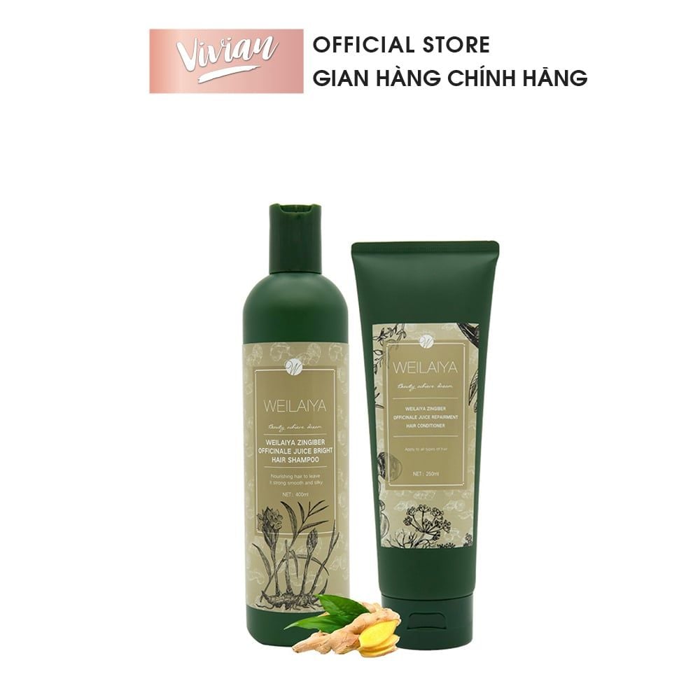  Gội Xả Weilaiya xanh kích thích mọc tóc (MP7846) 