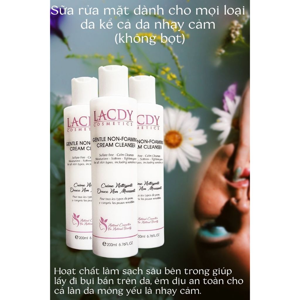  Sữa rửa mặt Lacdy 200ml - L500 (MP8749) 