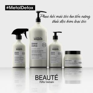 Hấp dầu L'Oreal Metal Detox dành cho tóc mảnh 500ml