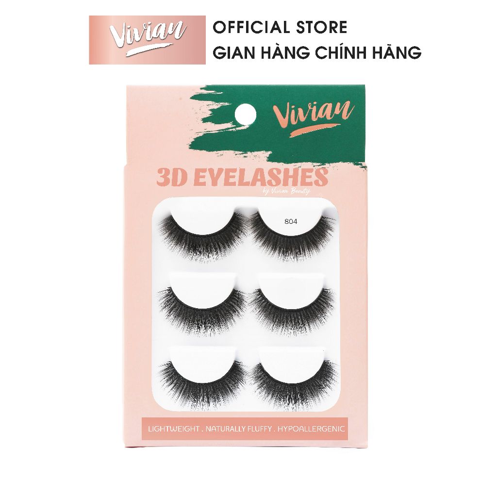  Mi Giả 3D Vivian Beauty Mã 805 - 840 