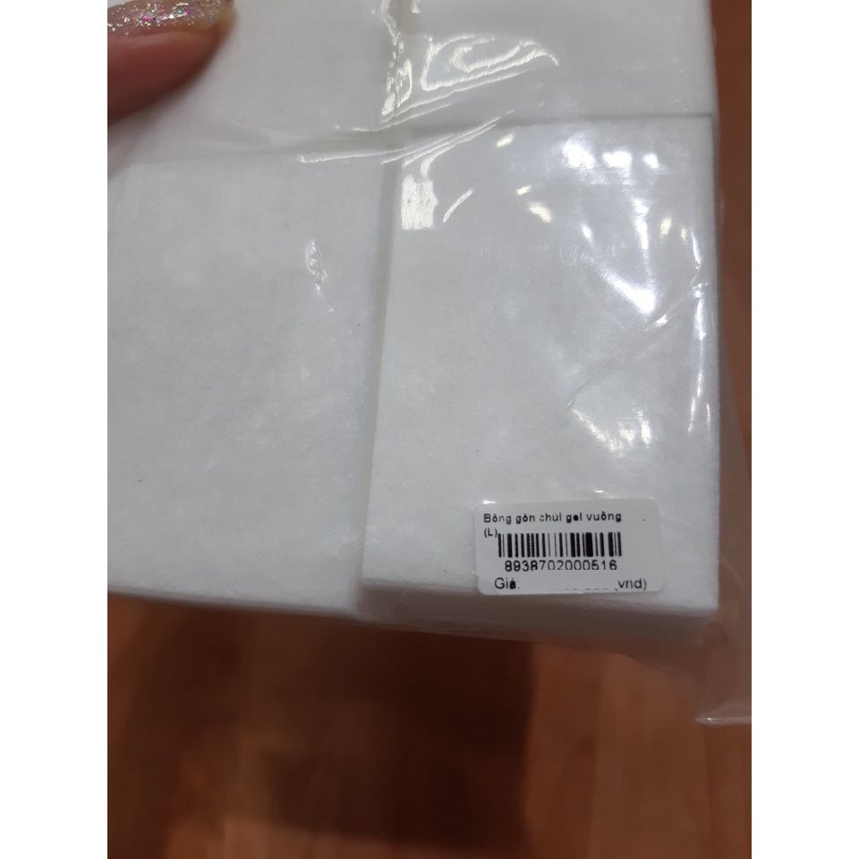  Bông gòn chùi gel vuông (L) NA2448 