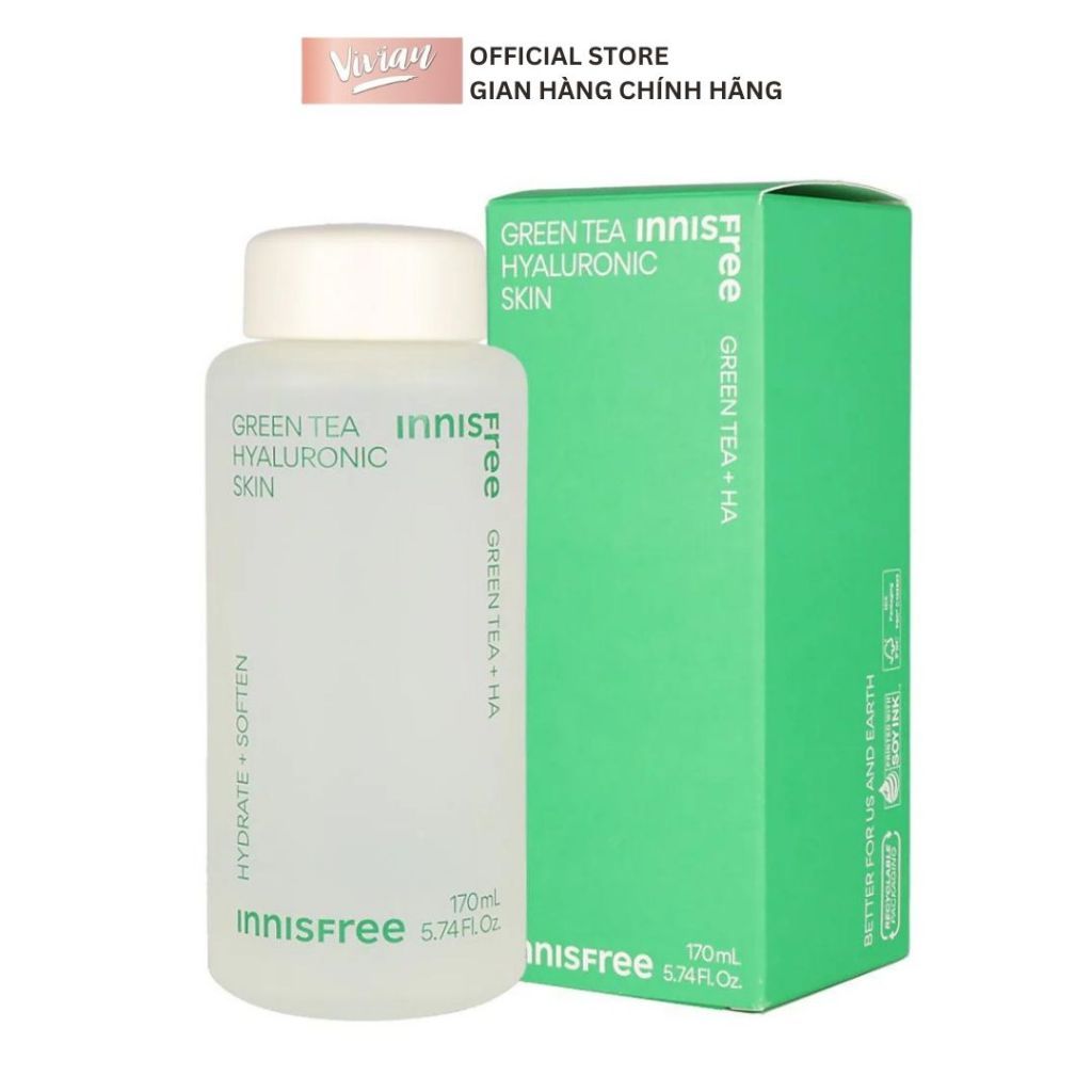 Nước cân bằng độ ẩm Innisfree Trà xanh 170ml (MP9232) 