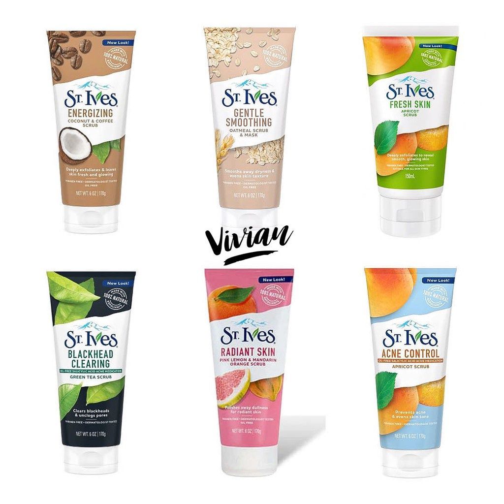  Sữa rửa mặt tẩy tế bào chết St.Ives 170g (MP3666) 