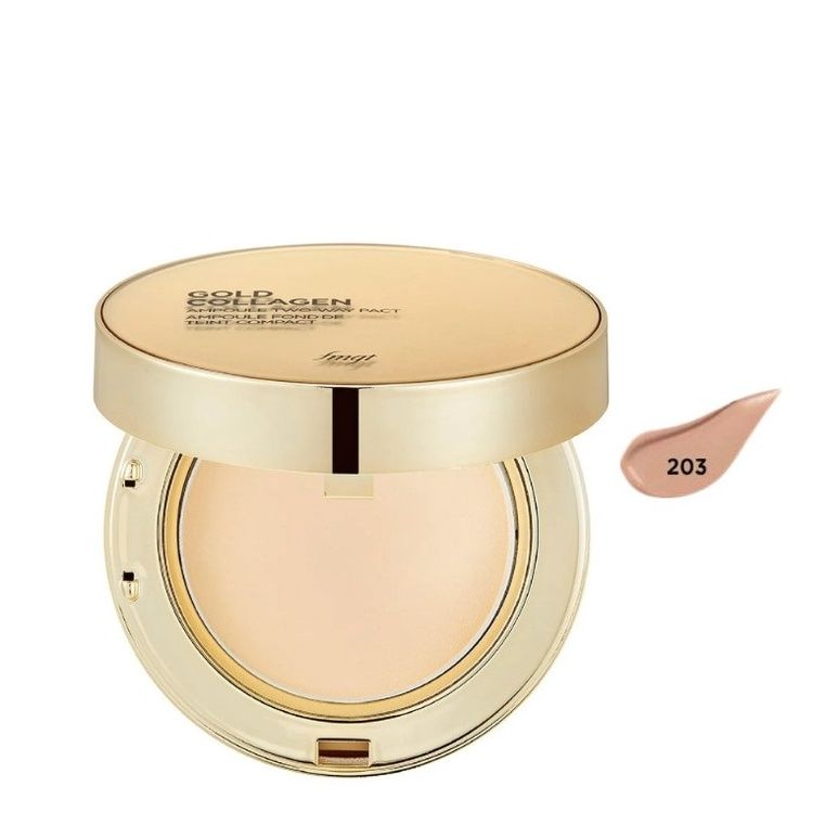  Phấn phủ Gold Collagen Thefaceshop #203 (MP8244) 