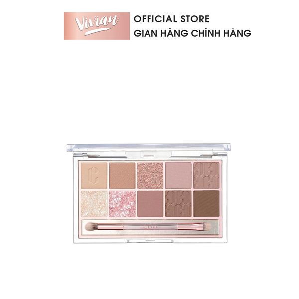 Bảng Phấn Mắt 10 Ô Clio Pro Eye Palette