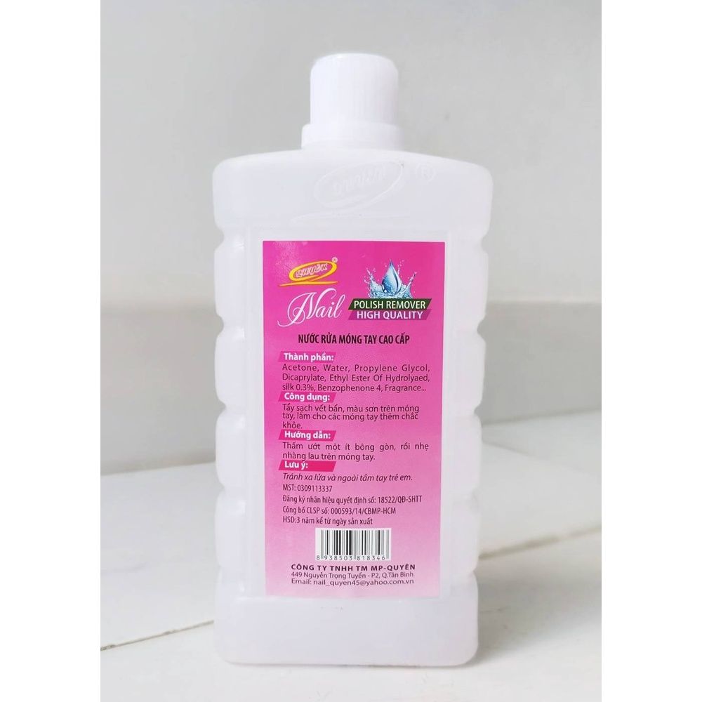  Nước rửa móng Quyên 1000ml (L2) - SO1629 