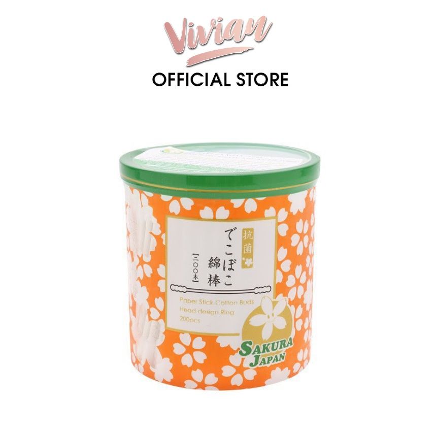  Tăm Bông Sakura TB 03 (200 que) - MP3609 