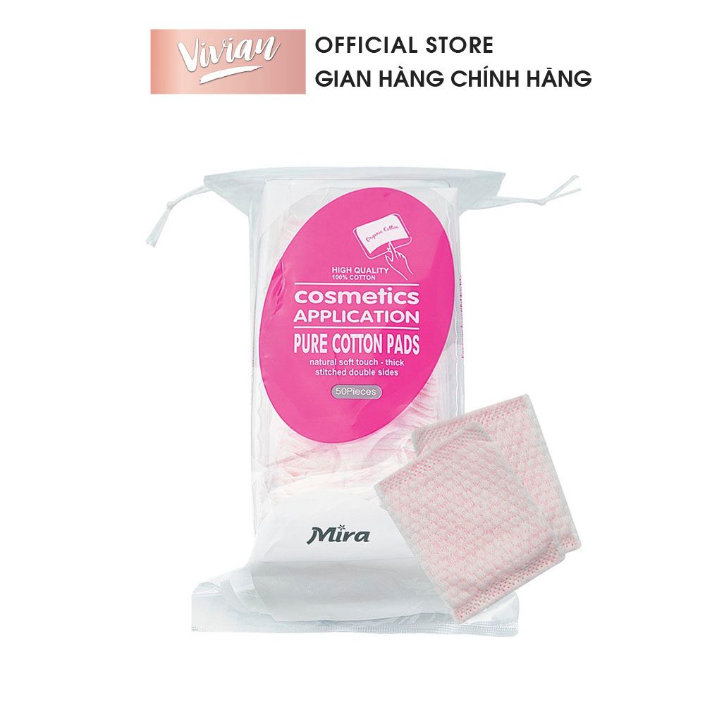  Bông tẩy trang Mira (50 miếng) - MP3549 