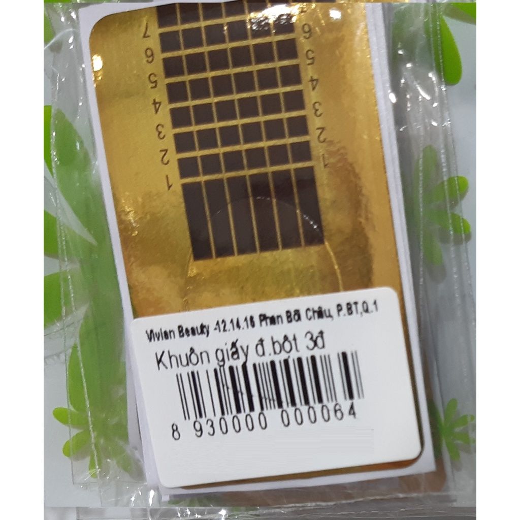  Khuôn giấy đắp bột 2D (NA0452) 