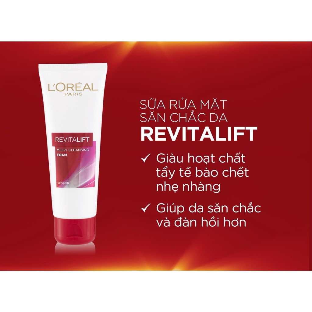  Sữa Rửa Mặt Săn Chắc Da LOreal Revitalift 100ml (MP1051) 