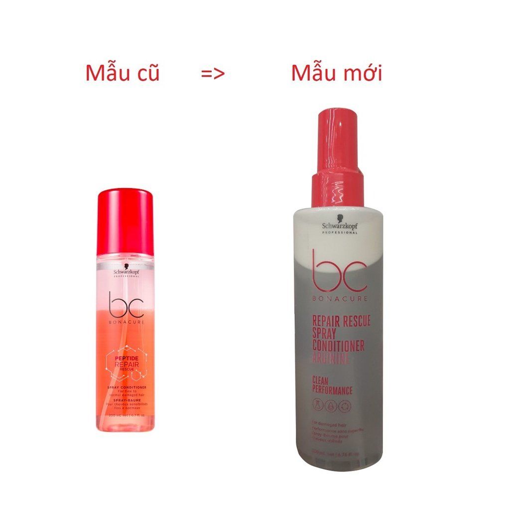  Xịt dưỡng tóc hư tổn Schwarzkopf 200 ml - Đỏ (MP7669) 