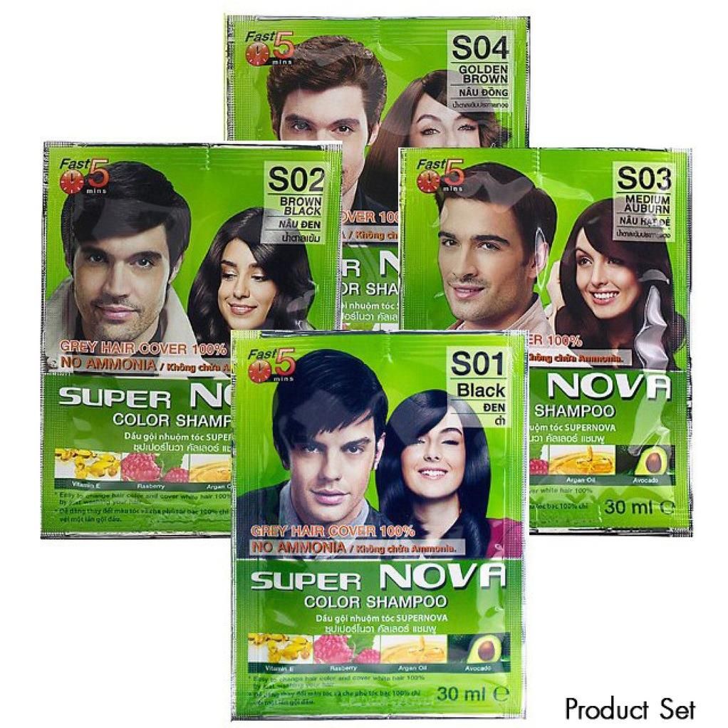  GỘI PHỦ BẠC Super Nova Thái Lan (MP5839 MP5840 MP5841 MP5842 MP5843) 