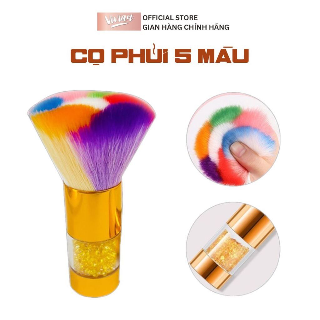  Cọ phủi 5 màu (TO2730) 