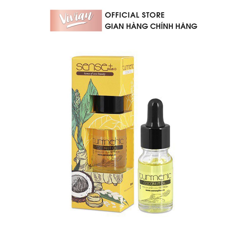  Dầu dừa nghệ trắng da Sense Plus 10ml (MP7235) 